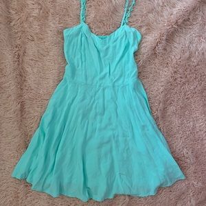 Beautiful Flowy Teal Summer Dress